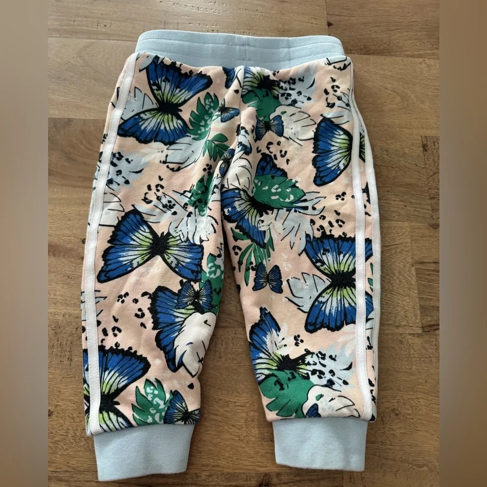 Adidas Kids' Floral butterfly Print HER Joggers size 18 months - Picture 7 of 7